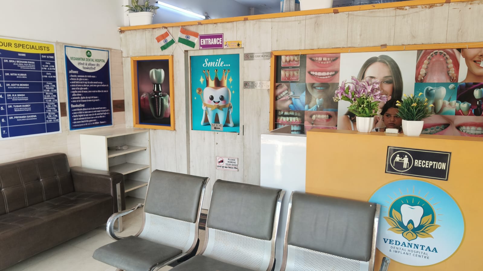 Clinic treatment result at Vedanta Dental